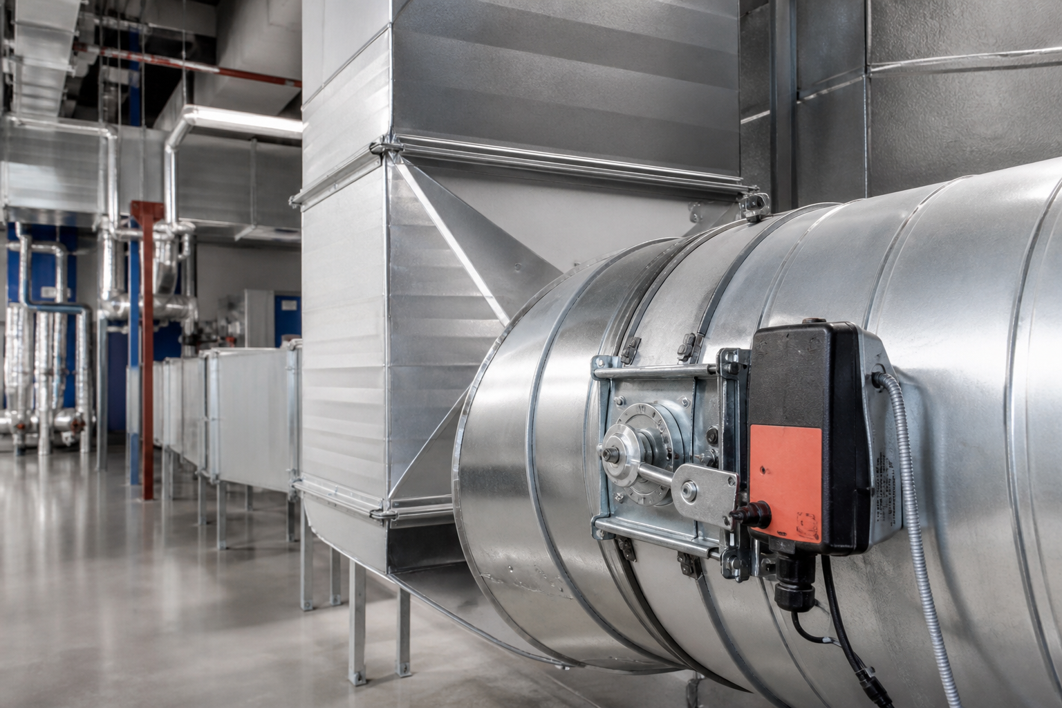 HVAC airflow and damper control