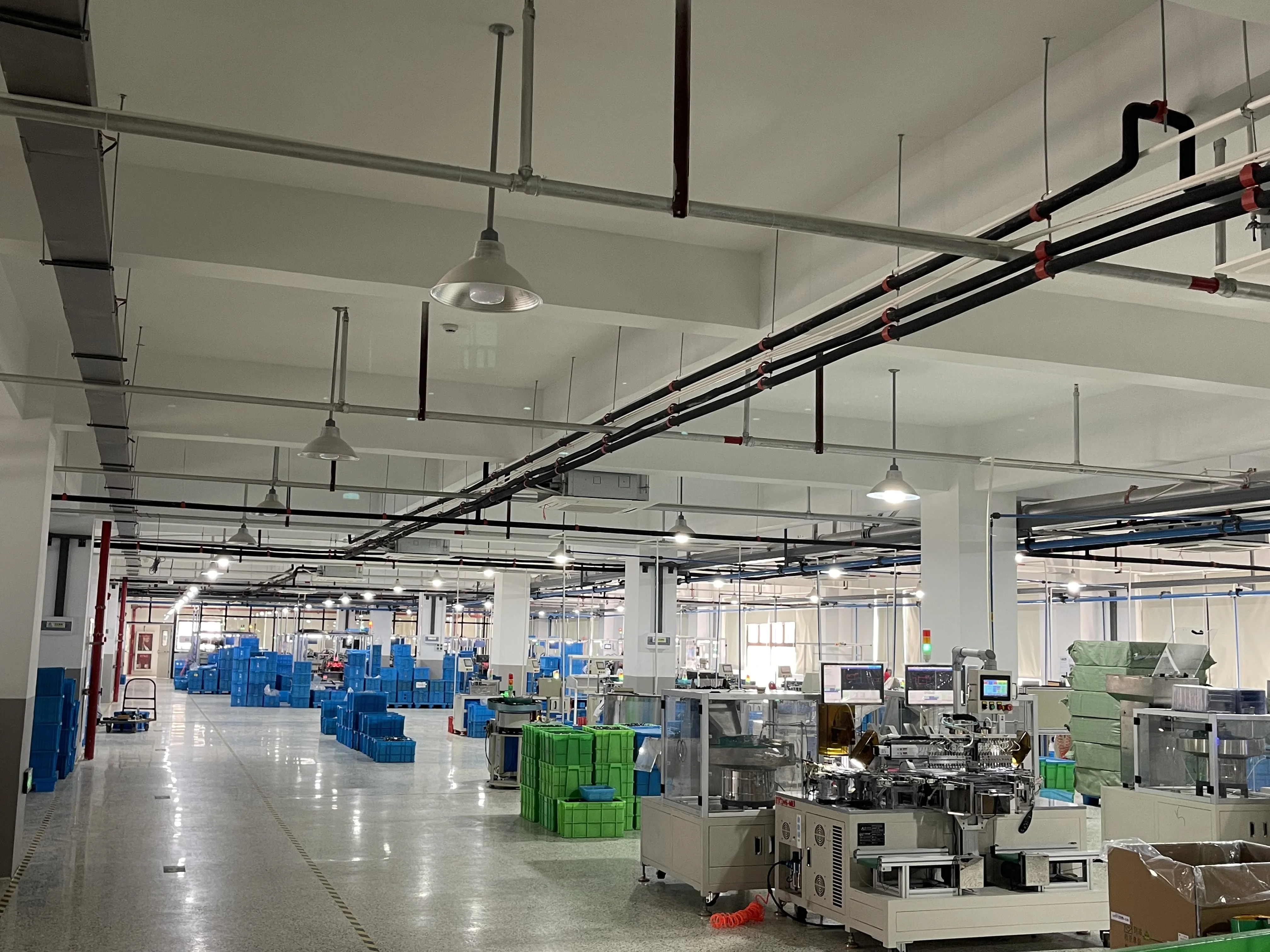 Automated equipment used for precision wax motor assembly