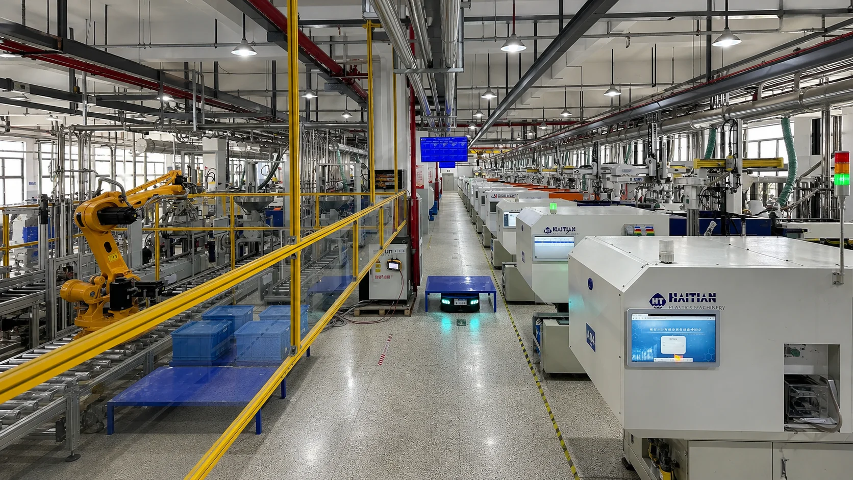 Dongnan injection molding workshop