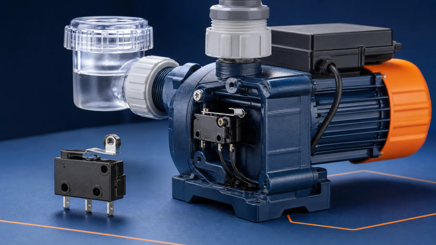 Micro switch and water pump application